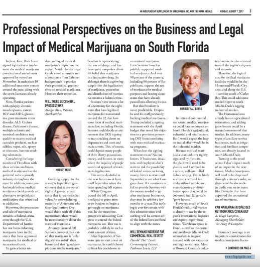South Florida Legal Guide - August 2017